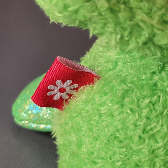 BumBumz SpringBumz Flower Plush 7" Jazwares Russ Stuffed Toy Pink Green Yellow - Picture 15 of 16